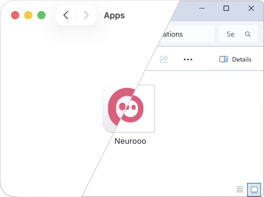 Illustrative image for the blog post Neurooo now available on Windows and Mac